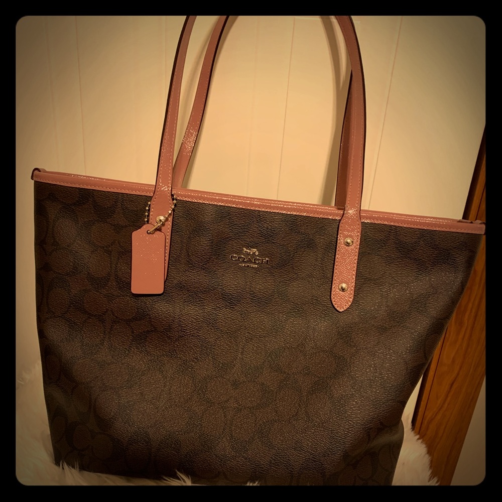 Coach city tote Signature coated canvas